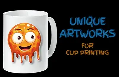 œuvres d'art uniques pour l'impression sur tasses