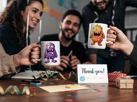 Événement spécial. Mug spécial.