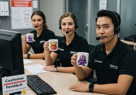 Équipes de support client