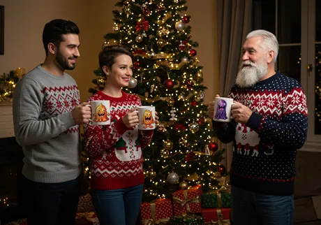 Équipes pour célébrations de fêtes