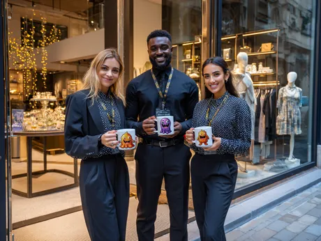 Personnel de vente au détail et de cafés