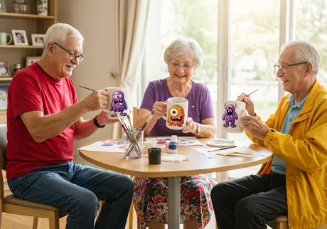 Équipes d'animation pour résidences de seniors